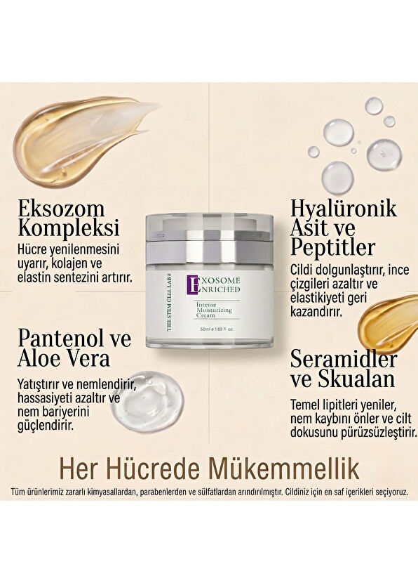 The Stem Cell Lab 101 Hair Saç Serumu 50 ml ve Intense Moisturizing Cream 50 ml - 4