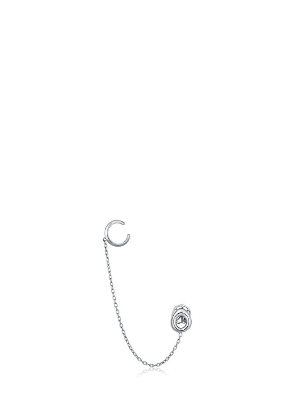 Aponine Pebble Chain Kadın Altın Küpe - 2