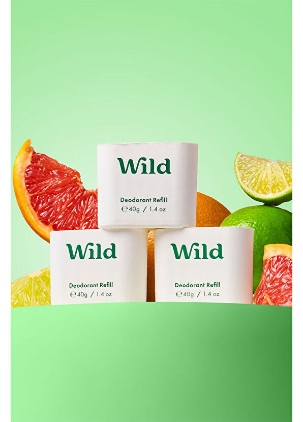 Wild Pink Grapefruit & Lime Refill Stick Women's Deodorant Inside 40 gr - 4