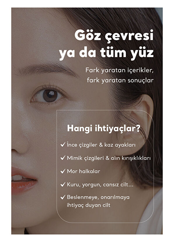 Benton Fermentation Yaşlanma Karşıtı Premium Fermente Göz Kremi 30 g - 3