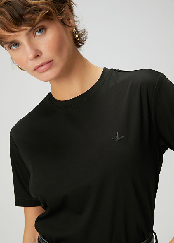 Beymen Club Siyah Basic T-shirt - 2