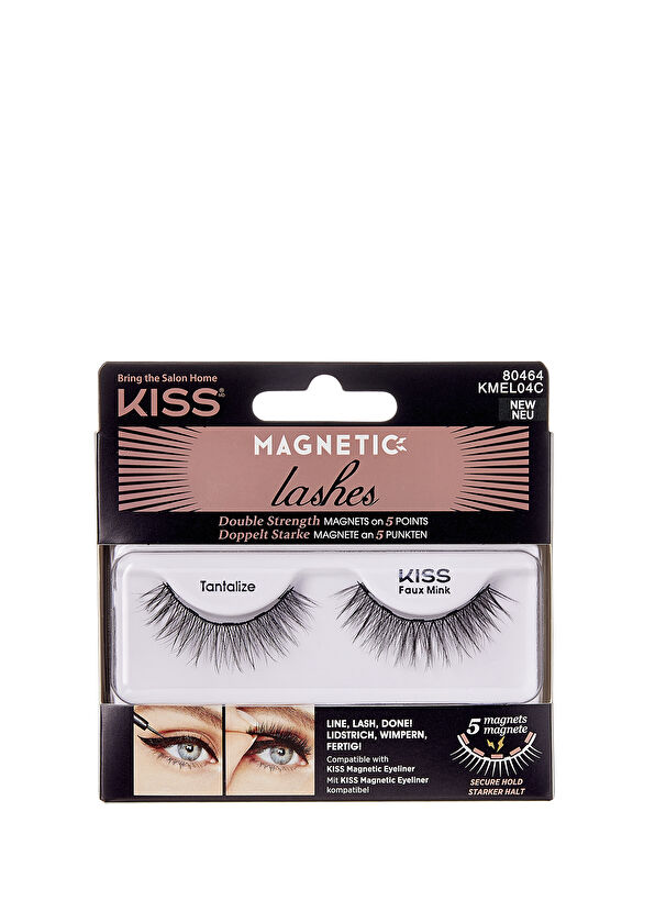 Kiss Manyetik Uzun Extra Yoğun Bütün Takma Kirpik - 1