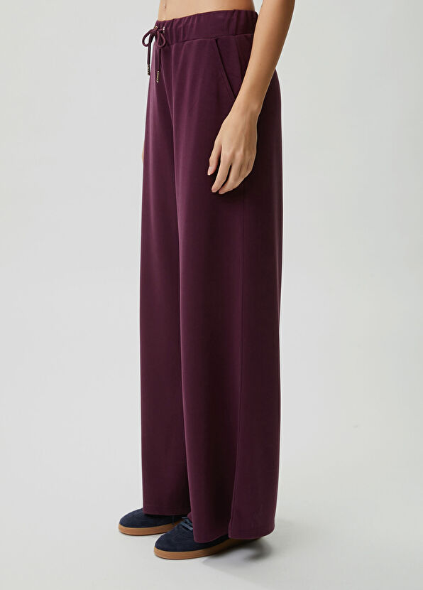 Beymen Club Bordo Bol Paça Scuba Modal Eşofman Altı - 2