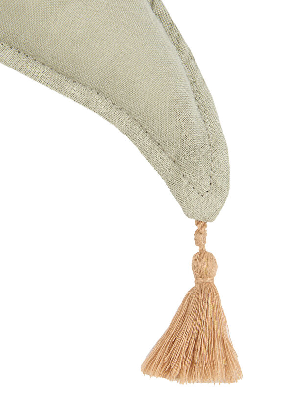 Nobodinoz Moon Green Matcha French Linen Baby Kids Pillow - 2