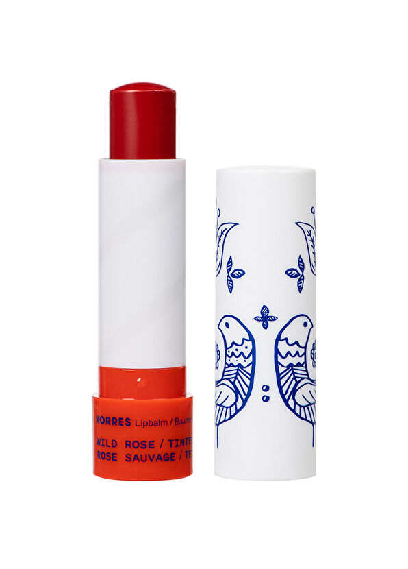 Korres Wild Rose Lip Balm Tinted Wild Rose Moisturizing Tinted Lip Balm 4.5 gr - 4
