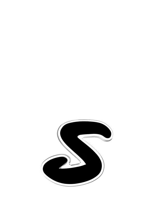 Light Plus Nine Badge with the Letter S - 1