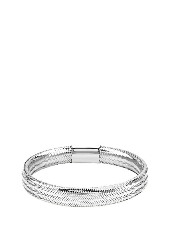 Jess Bold Beyaz Flex 14 Ayar Altın Kadın Bileklik - 1