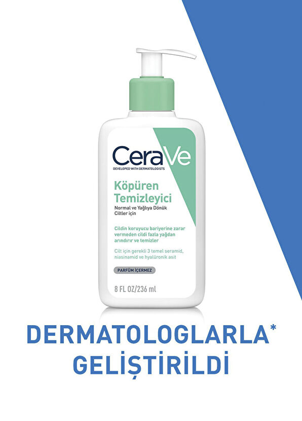 CeraVe Köpüren Arındırıcı Yüz Temizleyici 236 ml - 4