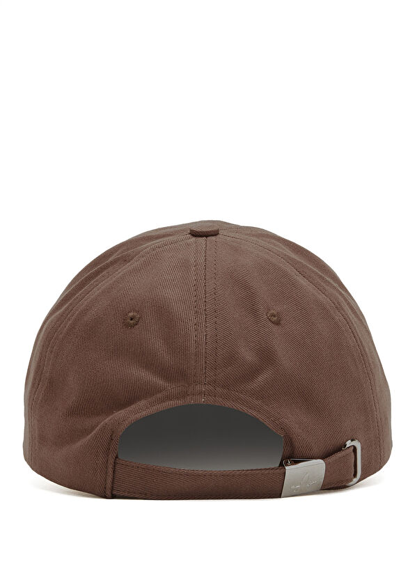 Beymen Club Kahverengi Logo Nakışlı Erkek Gabardin Şapka - 3