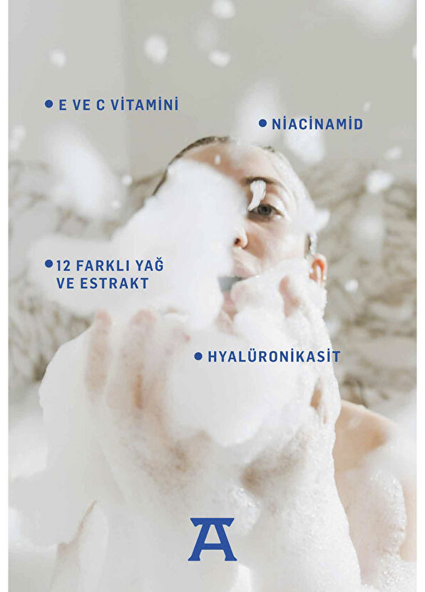 Athenias Niacinamide E Ve C Vitamini İçeren Nemlendirici Duş Jeli 250 ml - 3