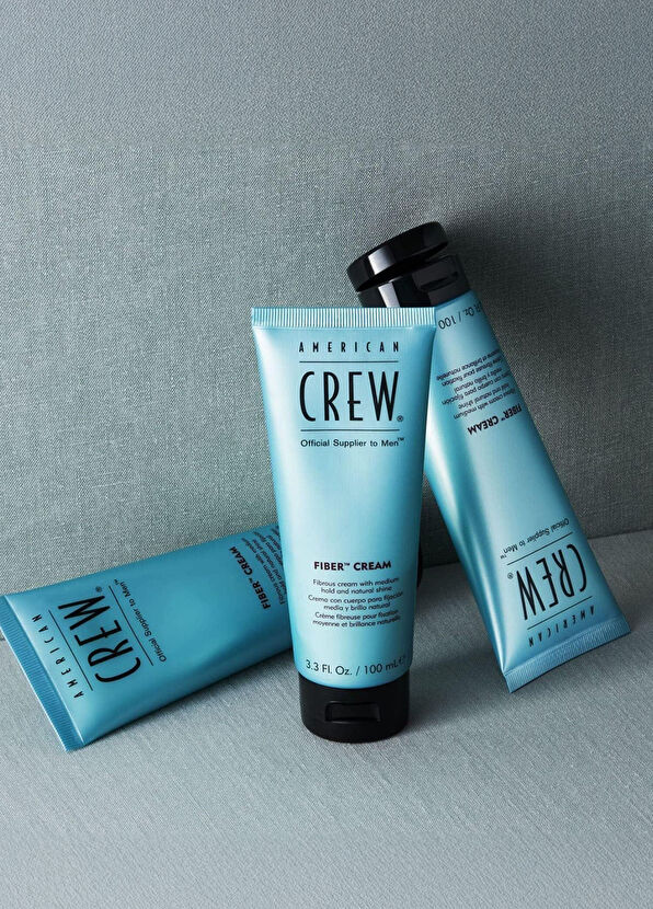 American Crew Crew Regimen 3in1 Classic Şampuan 250 ml + Fiber Cream Duo Saç Şekillendirici Krem 100 ml Erkek 2'li Saç Bakım Seti - 2