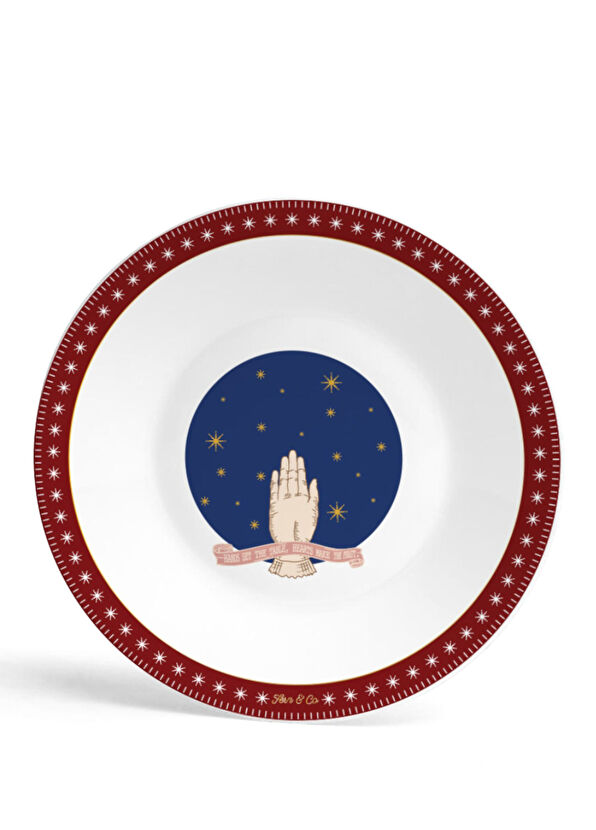 Fern&Co The Starlight Collection Porcelain Dessert Plate - 1