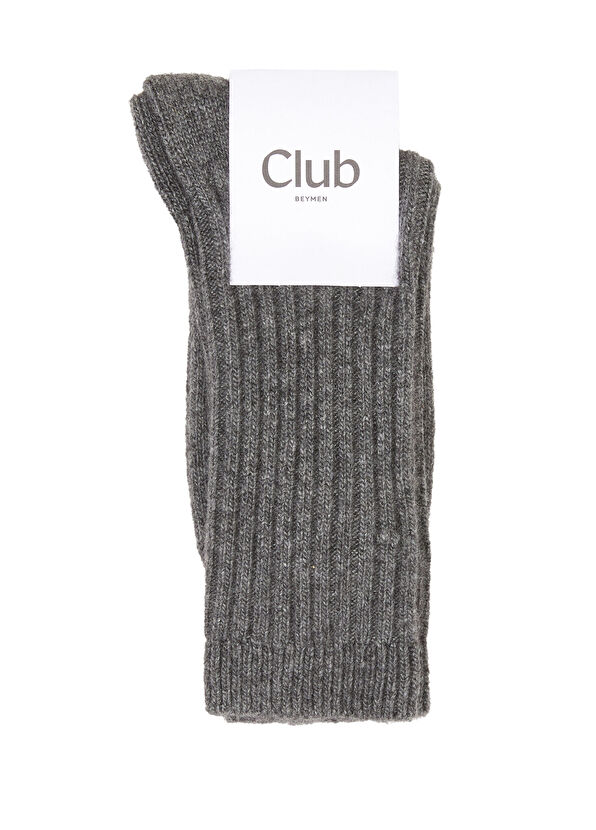 Beymen Club Antrasit Kadın Yün Çorap - 1