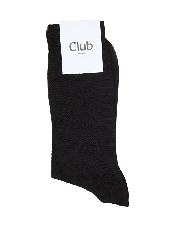 Beymen Club Siyah Erkek Merserize Çorap - 1
