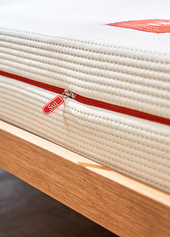 Sui Sleep Doa Jr Lateks Bej Çocuk Yatağı 100x200 cm - 2