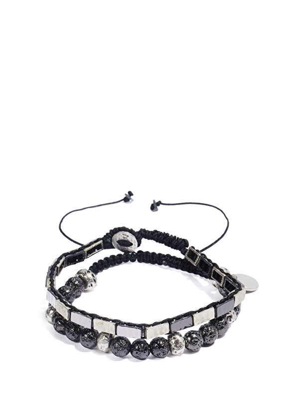 Beymen Club Silver 2pcs Men's Bracelet - 1