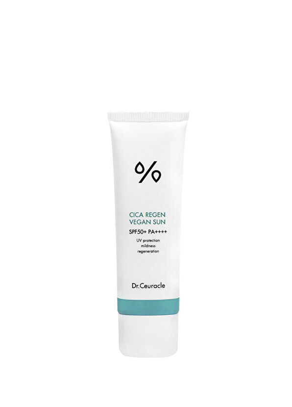 Dr. Ceuracle Cica Regen Vegan Sun SPF50+ PA++++ Cica Özlü Kimyasal Filtreli UV Güneş Koruyucu Krem 50 ml - 1