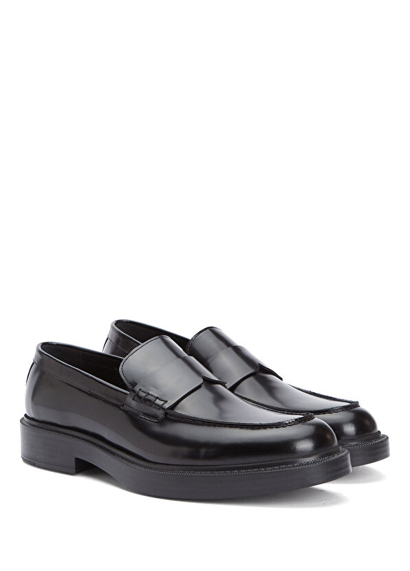 Beymen Club Siyah Erkek Deri Loafer - 2