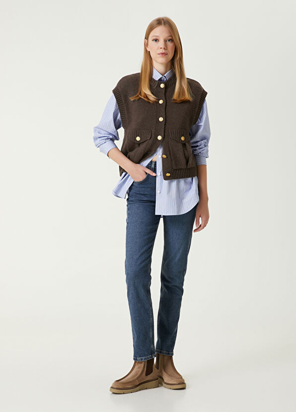 Beymen Club Slim Straight Blue Jeans - 1