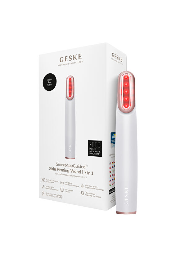 Geske Skin Firming Wand Starlight Kırmızı Led Terapili Titreşimli ve Döner Başlıklı Sıkılaştırıcı Yüz Bakım Cihazı - 4