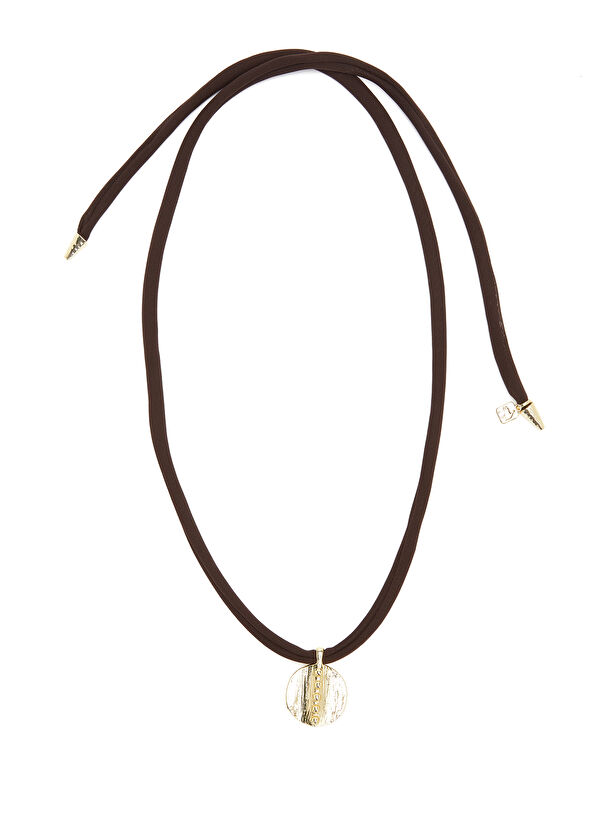 Beymen Club Brown Drop Detailed Women's Necklace - 2