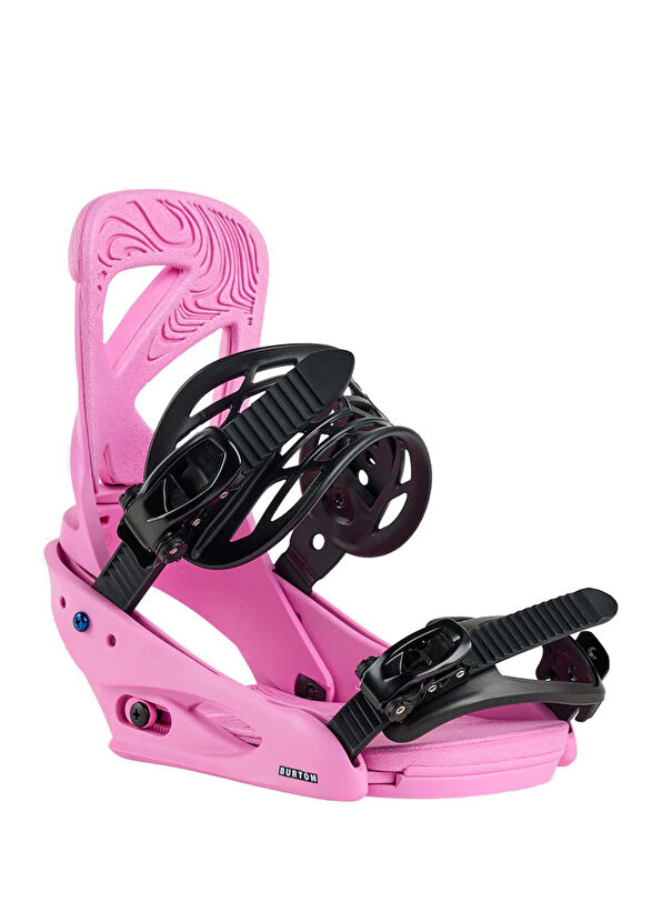 Burton Scribe Re:flex Snowboard Bindings Pembe Kadın Snowboard Bağlaması - 1