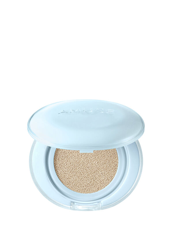 Amuse Airy Pore Cover Cushion #02 Healthy Uzun Süre Kalıcı Gözenek Blurlayıcı Mat Bitişli Peptitli Cushion Fondöten 15 gr - 1