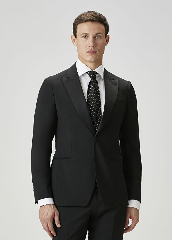Lardini Black Wool Tuxedo - 2