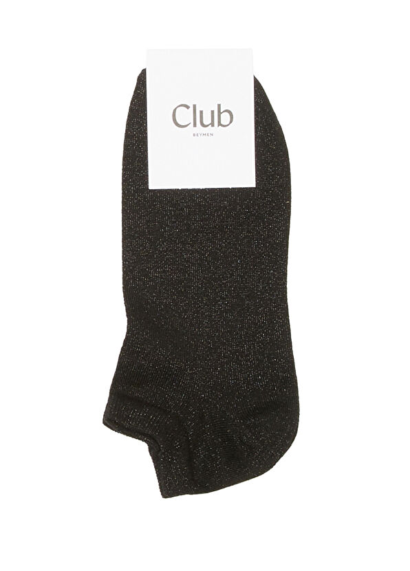 Beymen Club Siyah Kadın Simli Çorap - 1