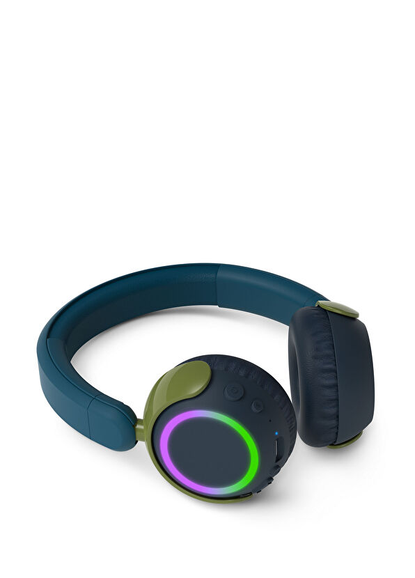 Philips TAK4200CT/00 Teal Kids On-Ear Bluetooth Headphones - 2