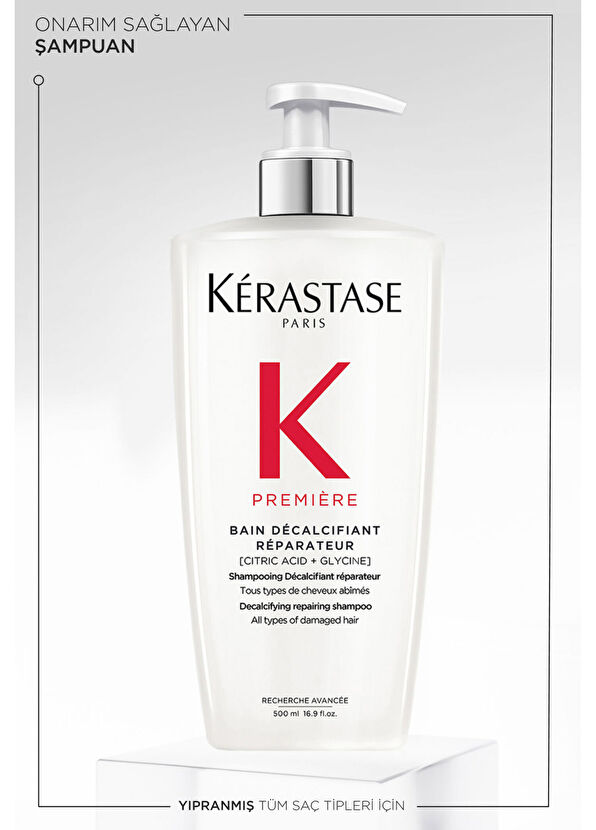 Kerastase Premiere Bain Decalcifiant Reparateur Revitalizing Shampoo for Damaged Hair 500 ml - 2