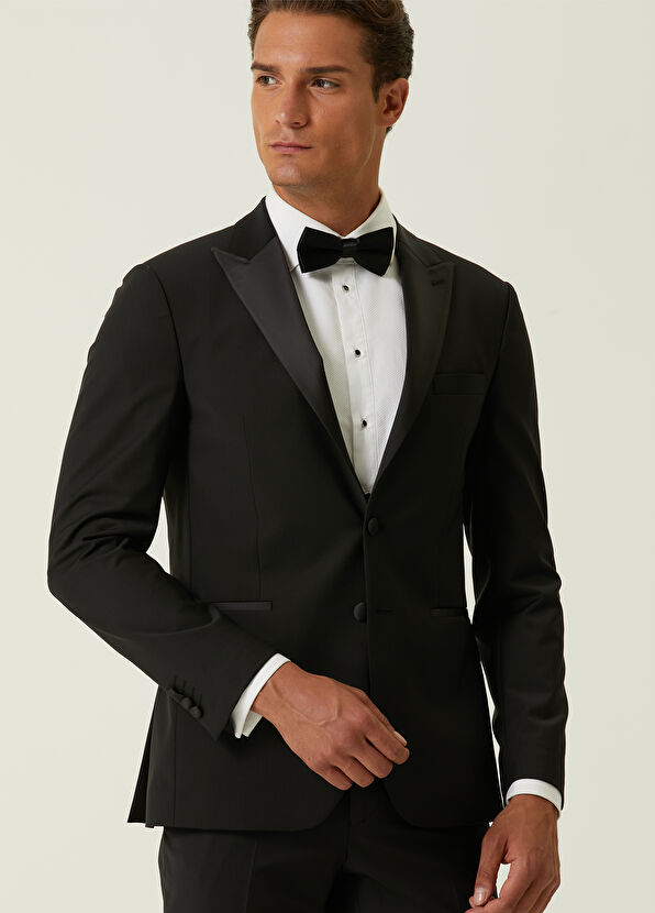 Beymen Club Drop 6 Siyah Yün Smokin - 2