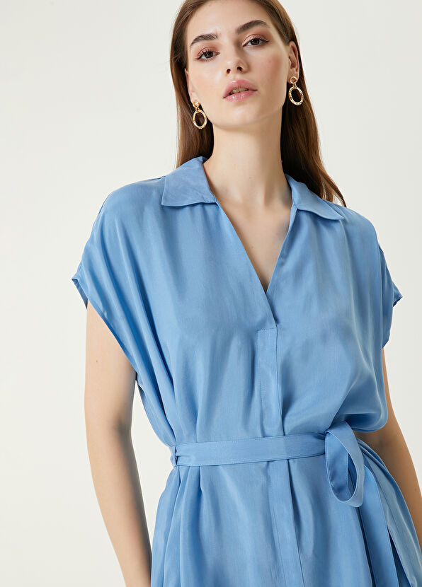 Beymen Club Mavi Mini Elbise - 2