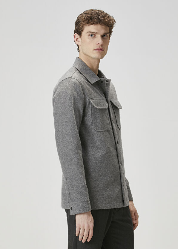 Beymen Club Grey Overshirt - 3