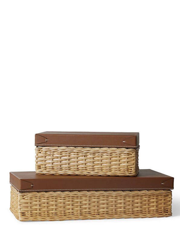 Ralph Lauren Home Bailey Small Kahverengi Dekoratif Kutu - 4