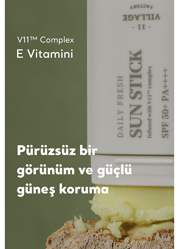 Village 11 Factory Daily Fresh SPF50+ PA++++ Vegan Stick Sunscreen 20 gr - 2