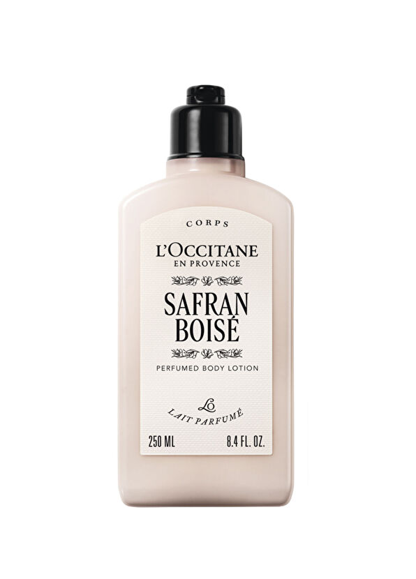 L'Occitane Saffron Boisé Perfumed Woody and Amber Notes Moisturizing Body Lotion 250 ml - 1