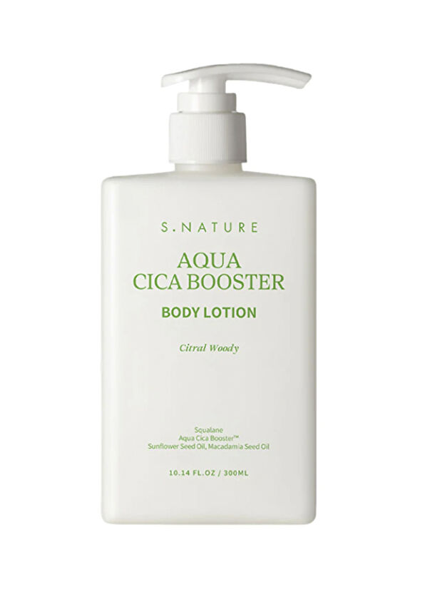 S.Nature Aqua Cica Booster Body Lotion Moisturizing and Barrier Supporting Body Lotion 300 ml - 1