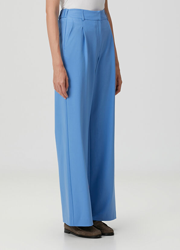 Beymen Club Blue Wide-Leg Trousers - 2