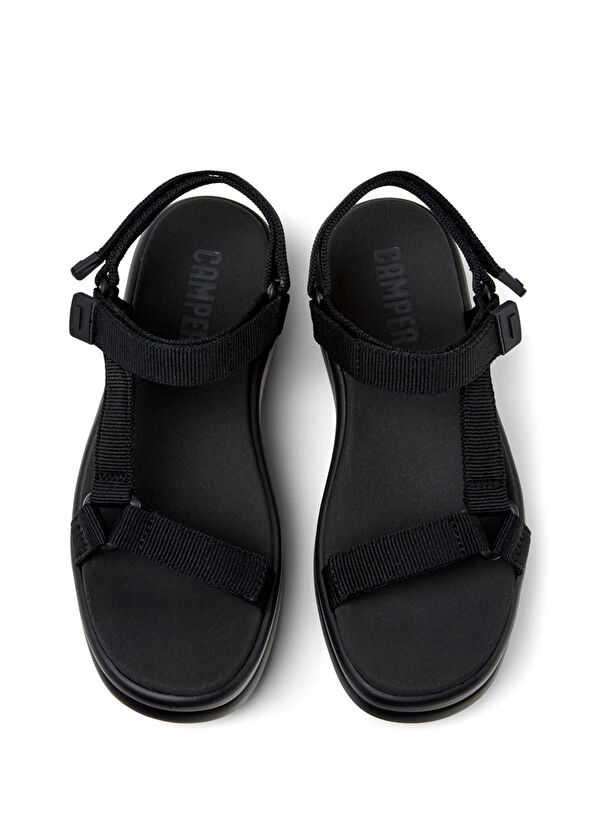 Camper Pelotas Flota Up Siyah Kadın Spor Sandalet K201726-001 - 4