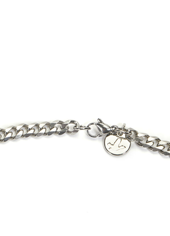 Beymen Club Silver Erkek Çelik Zincir Kolye - 2