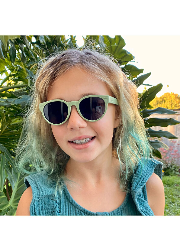 Roshambo Eyewear Model Sage Açık Yeşil Kahverengi Çocuk Güneş Gözlüğü - 3