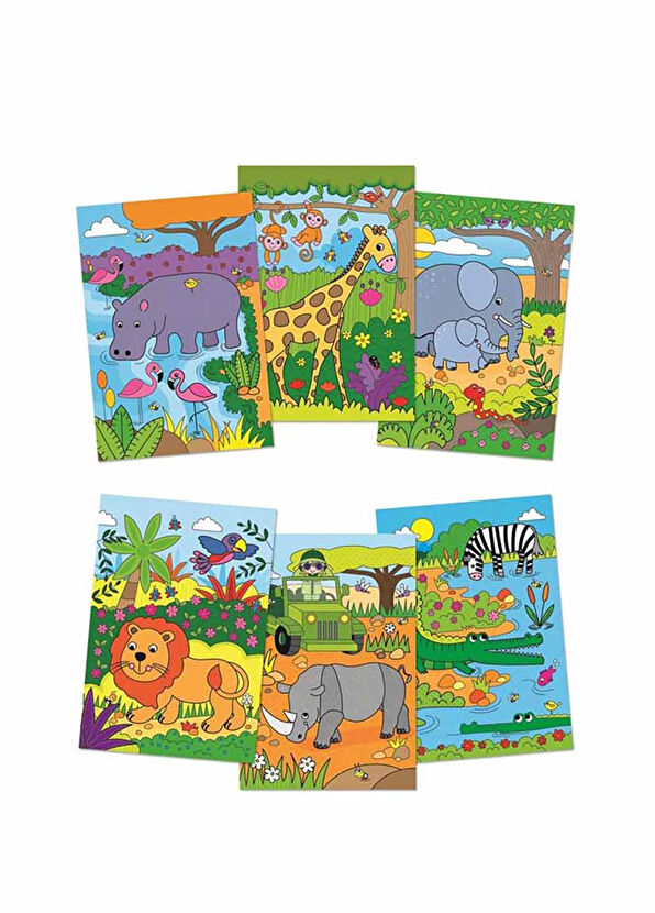 Galt  Safari Magic Painting Book - 2