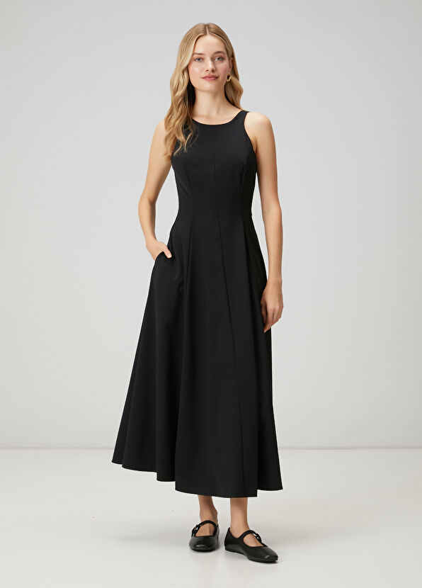 Beymen Club Black Long Evening Dress - 4