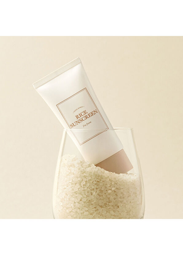 I’m From Rice Sunscreen SPF 50+ PA++++ Rice Extract Mineral Physical Filter Sunscreen 50ml - 3