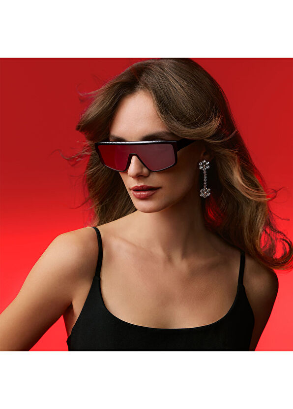 Hermossa HM 1692 C1 Siyah Asetat Unisex Güneş Gözlüğü - 3