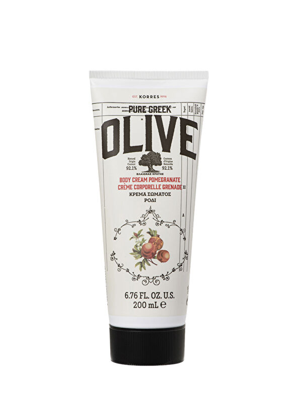 Korres Pure Greek Olive Body Cream Pomegranate Pomegranate Pure Olive Oil Body Cream 200 ml - 1