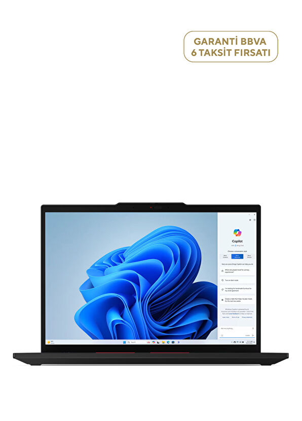 Lenovo ThinkPad T14 Gen 6 Ultra 7 255U 32GB RAM 1TB SSD 14" WQXGA FreeDos Laptop 21QC00CKTX - 1