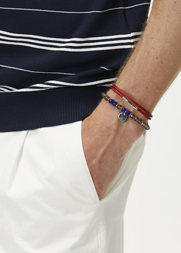 Beymen Club Men's Leather Bracelet - 2