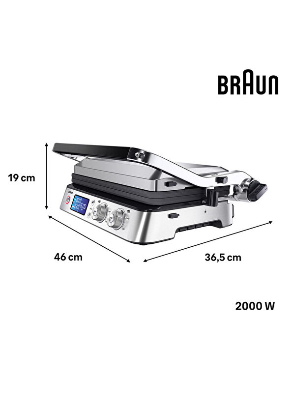 Braun Multigrill 9 Pro CG9043 Contact Grill and Toaster - 3